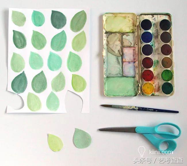 彩色水彩画教程步骤图片,创意水彩画入门教程
