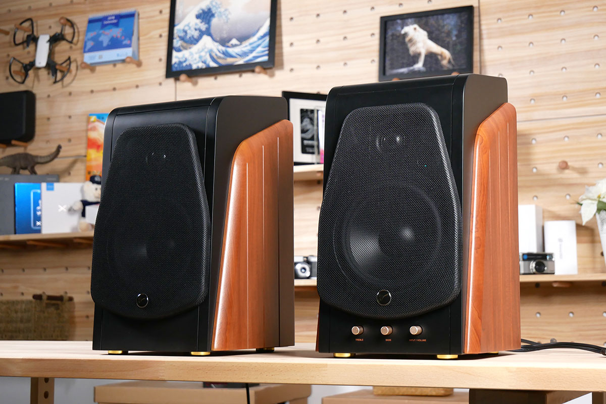 惠威M300MKII三分频有源音箱,惠威m300音箱评测