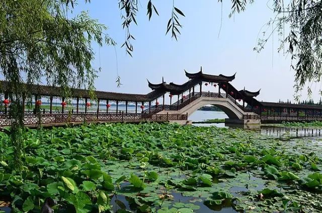 一个有着1500年历史的水乡古镇,江南水乡苏州锦溪古镇夜景