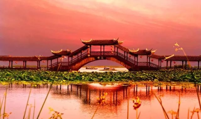 一个有着1500年历史的水乡古镇,江南水乡苏州锦溪古镇夜景