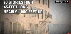 恐怖的高空旋转水滑梯,世上最恐怖的天空滑梯