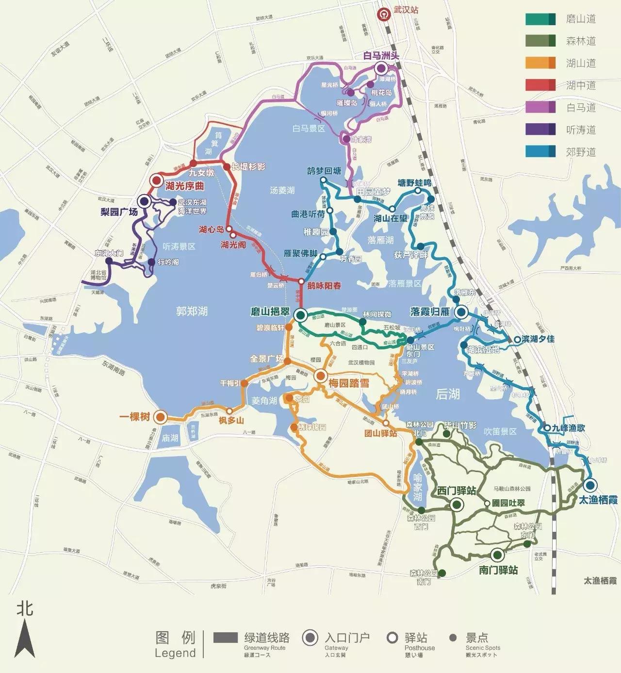 致东湖：你的美不只在绿道二期，从四季路过都会被你惊艳