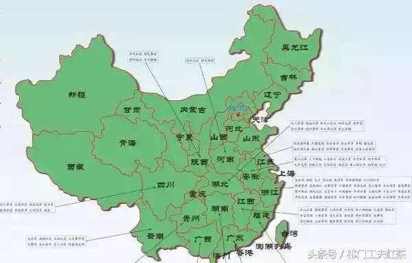 中国茶叶博物馆十大名茶,中国茶叶六大类