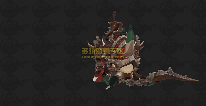 魔兽争霸艾泽拉斯：部落裂蹄牛邪气鞍座预览