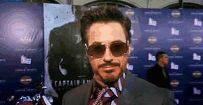 漫威钢铁侠和唐尼,漫威钢铁侠小罗伯特唐尼签名照