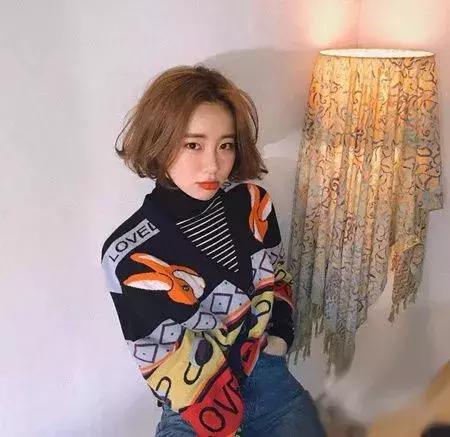 韩国短发卷发怎么烫,短发韩式c卷烫