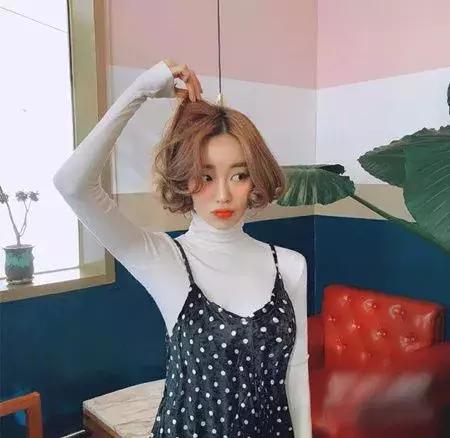 韩国短发卷发怎么烫,短发韩式c卷烫