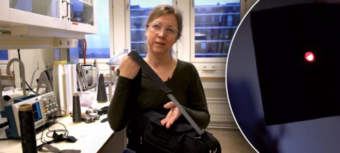 压电织物：将机械能转化为电能，为小型电子设备供电！