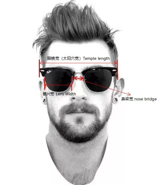 怎么挑选女士墨镜尺寸图解,墨镜挑选方法适合自己的