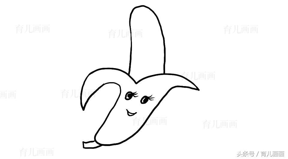 芒果简笔画可爱卡通人物,卡通橘子简笔画