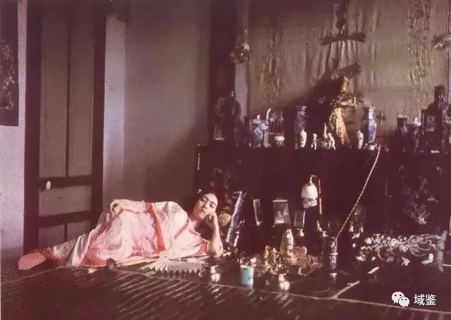 1百多年前法国人拍下的清朝照片,美国珍藏的中国晚清彩照