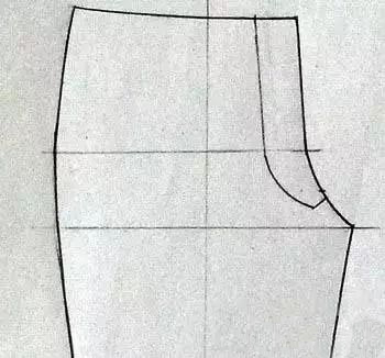 讲解裁剪裤子,一步一步画裤子裁剪图