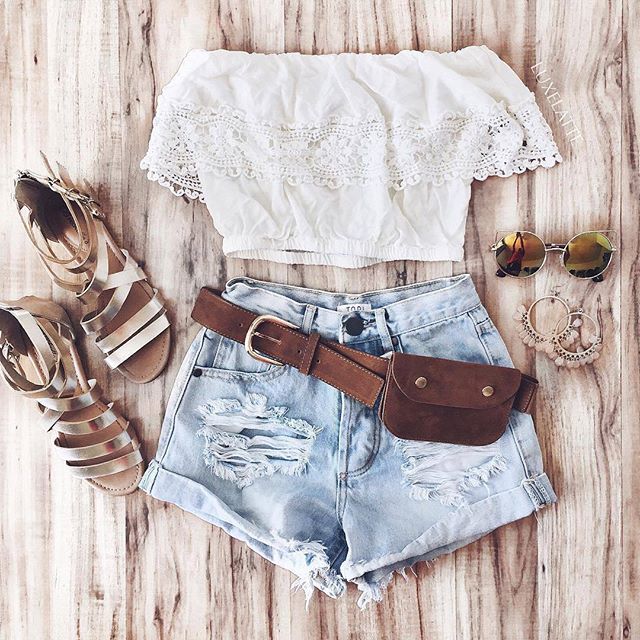 打底短裤与短裙子怎么搭配,短裤短裙怎么搭配上衣