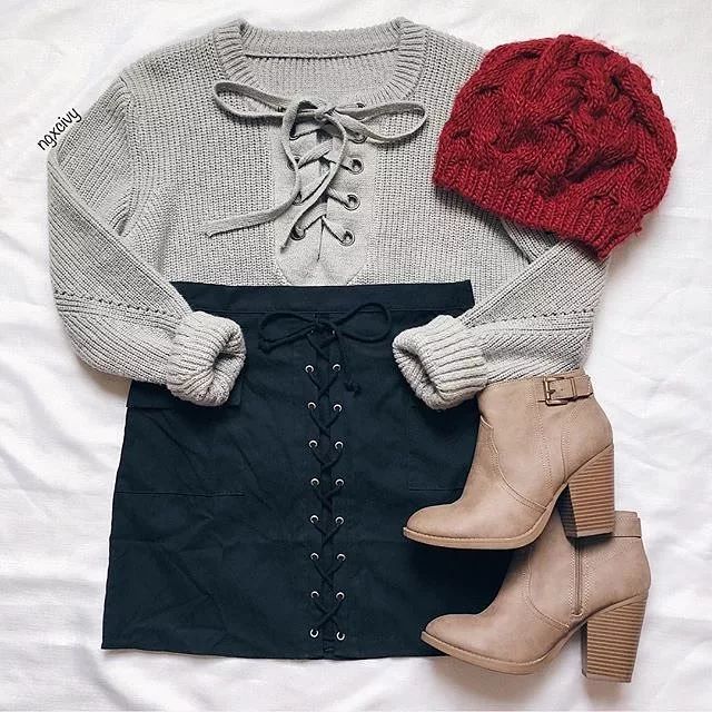 打底短裤与短裙子怎么搭配,短裤短裙怎么搭配上衣