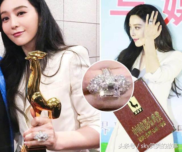 杨颖的钻戒值多少钱,杨颖钻戒价格多少万