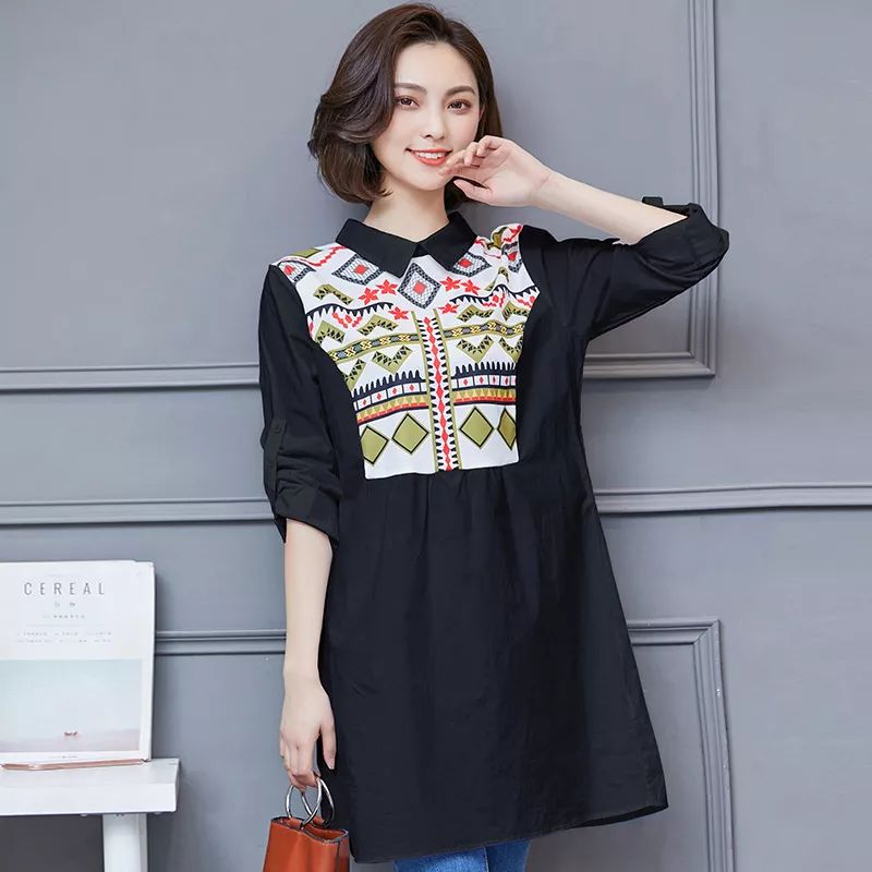 中长款不规则衬衫搭配小脚裤套装,宽松衬衫穿搭女中长款搭配小脚裤