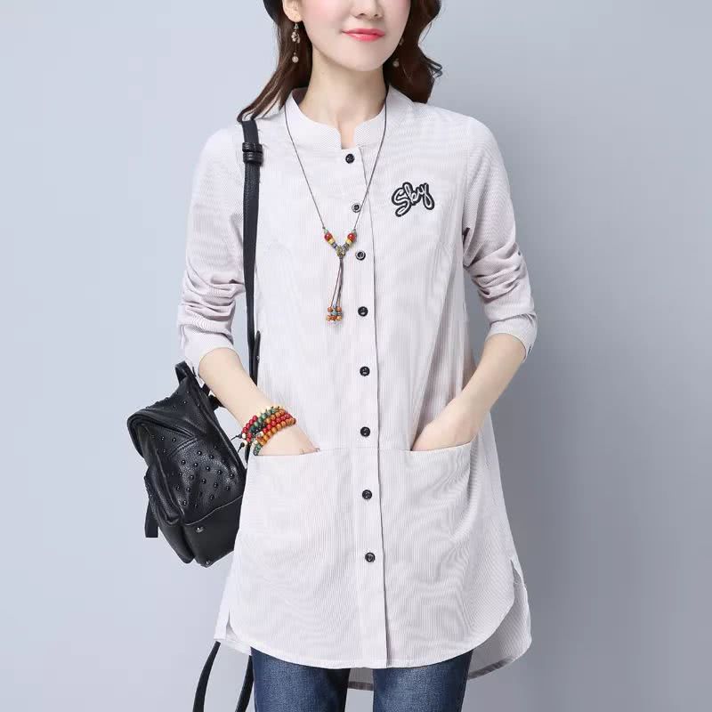 中长款不规则衬衫搭配小脚裤套装,宽松衬衫穿搭女中长款搭配小脚裤