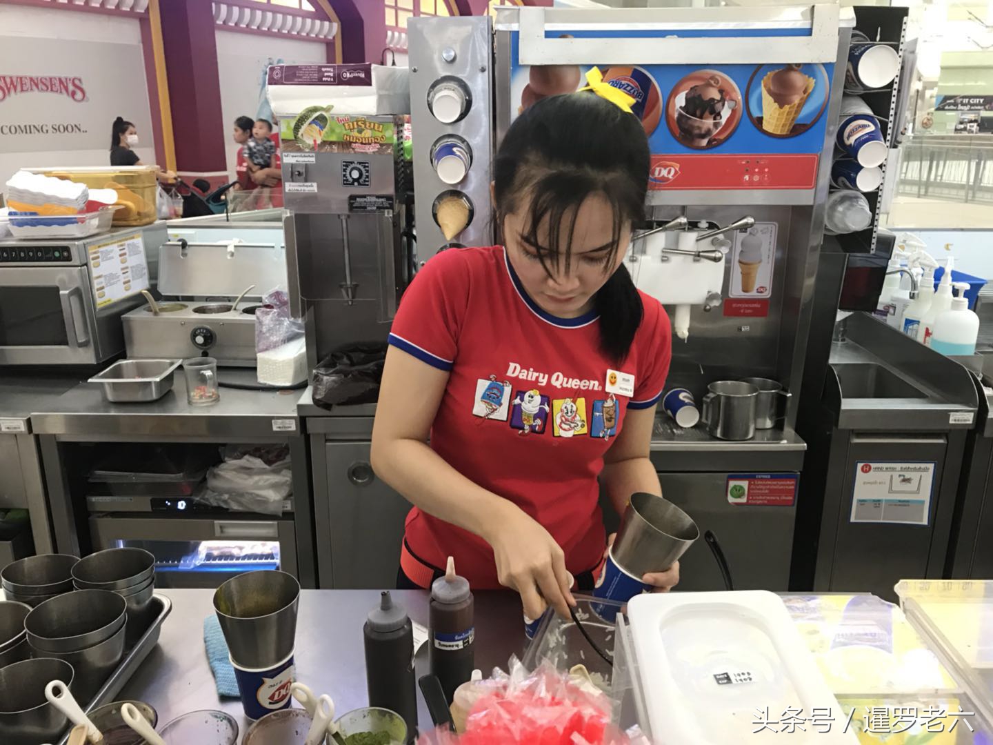 泰国爆dq冰淇淋,泰国曼谷dq冰淇淋在哪里