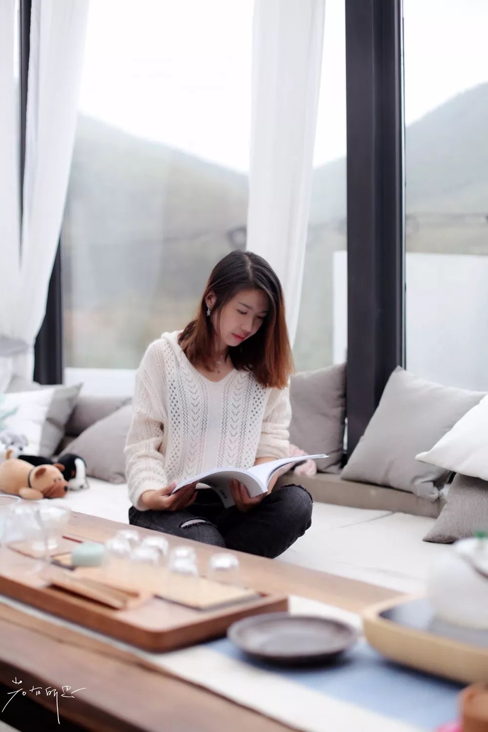 住进莫干山下的“鱼缸”，