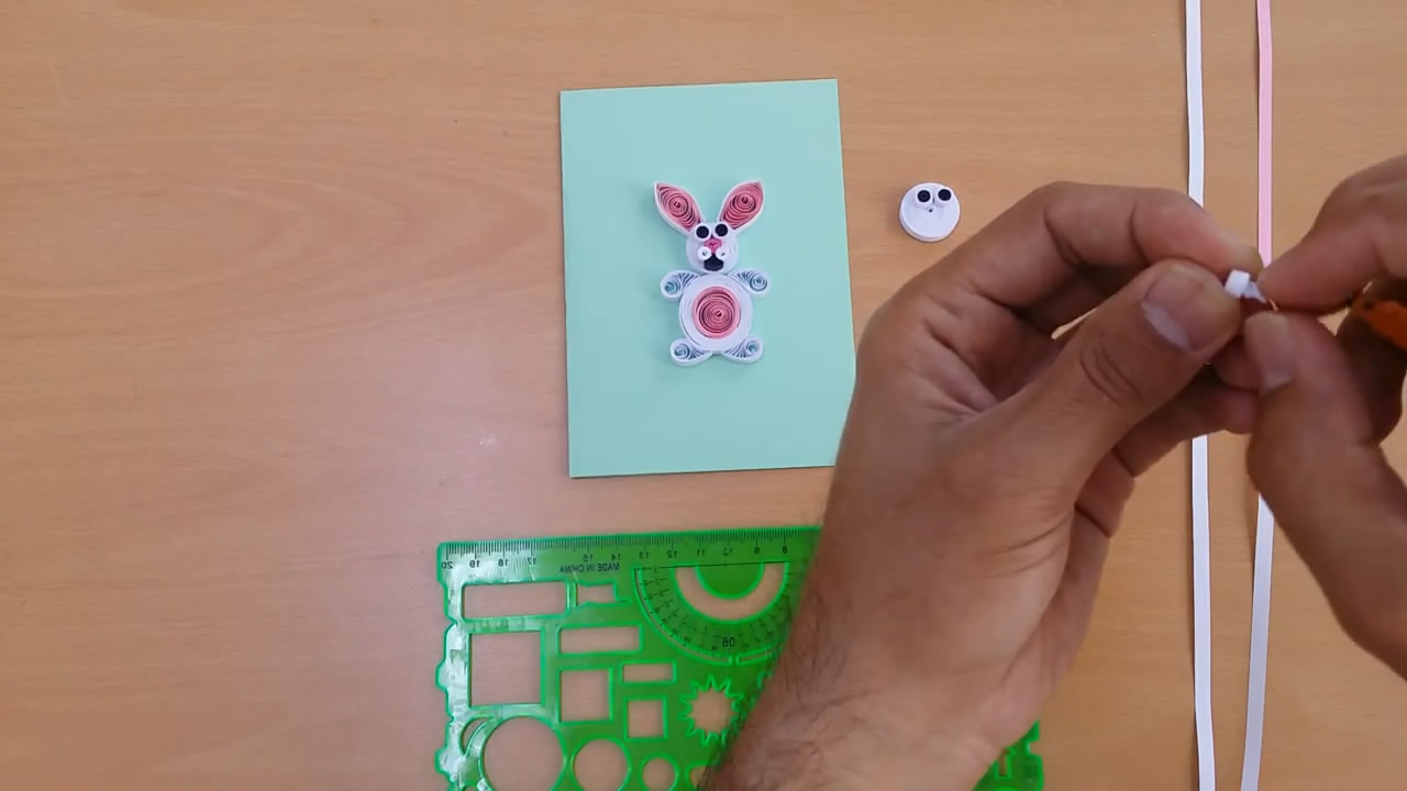 小兔子贺卡怎么做超级萌的那种,贺卡制作方法简单又漂亮的小兔子