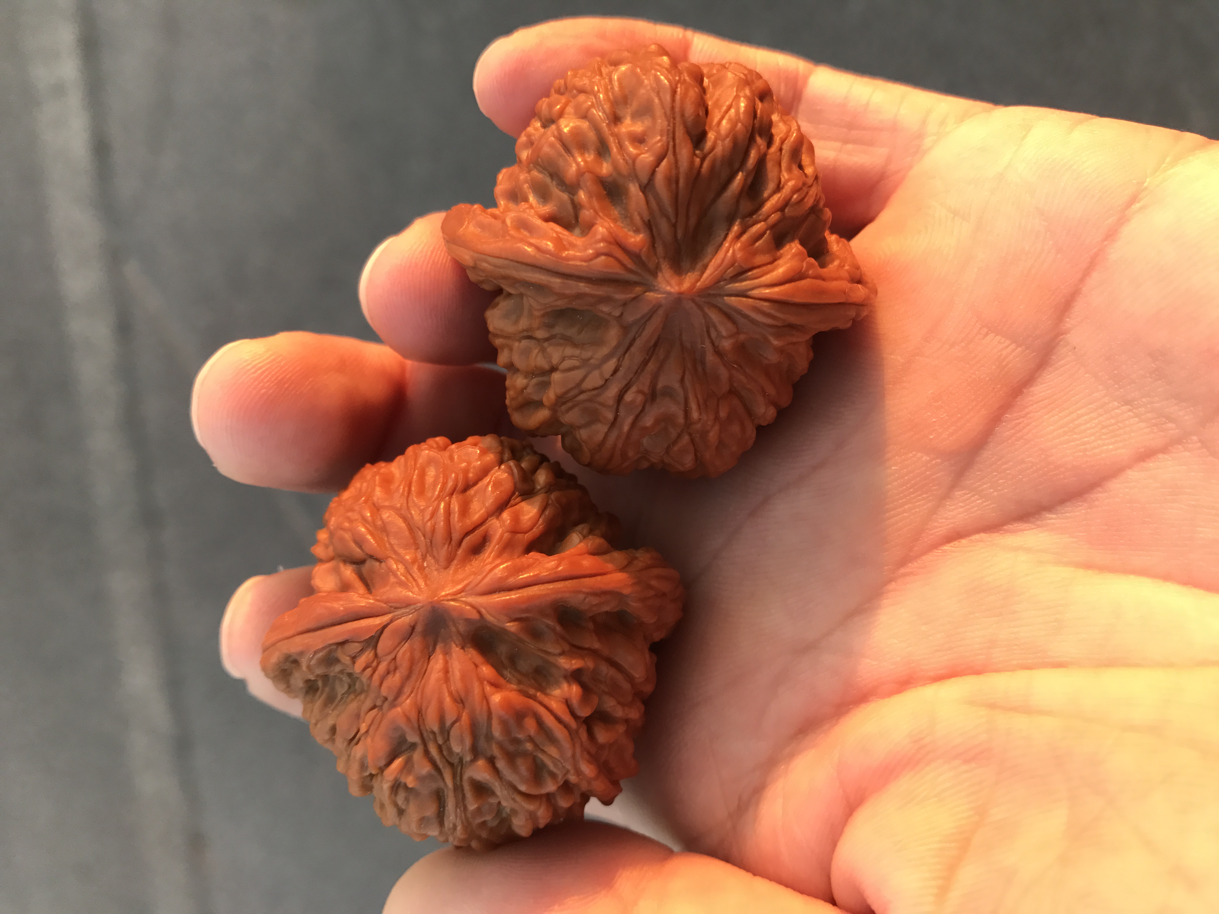 文玩核桃不小心磕掉尖或磕破纹肉就该扔掉吗？