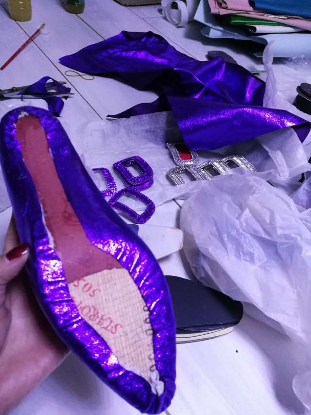 自己动手做的花鞋,手工做豆豆鞋的教程全过程