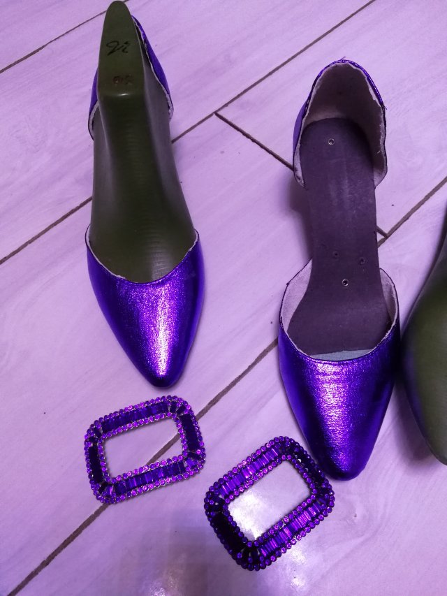 自己动手做的花鞋,手工做豆豆鞋的教程全过程