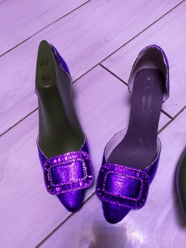 自己动手做的花鞋,手工做豆豆鞋的教程全过程