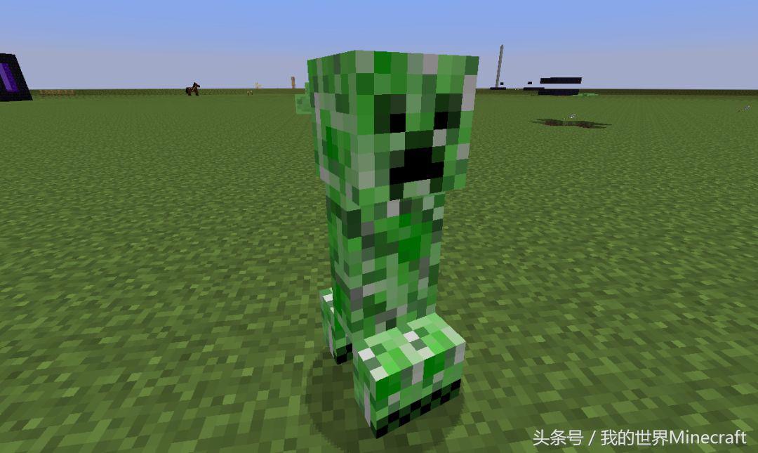 我的世界史上最惨生物苦力怕,我的世界菜鸟和小黑对战苦力怕