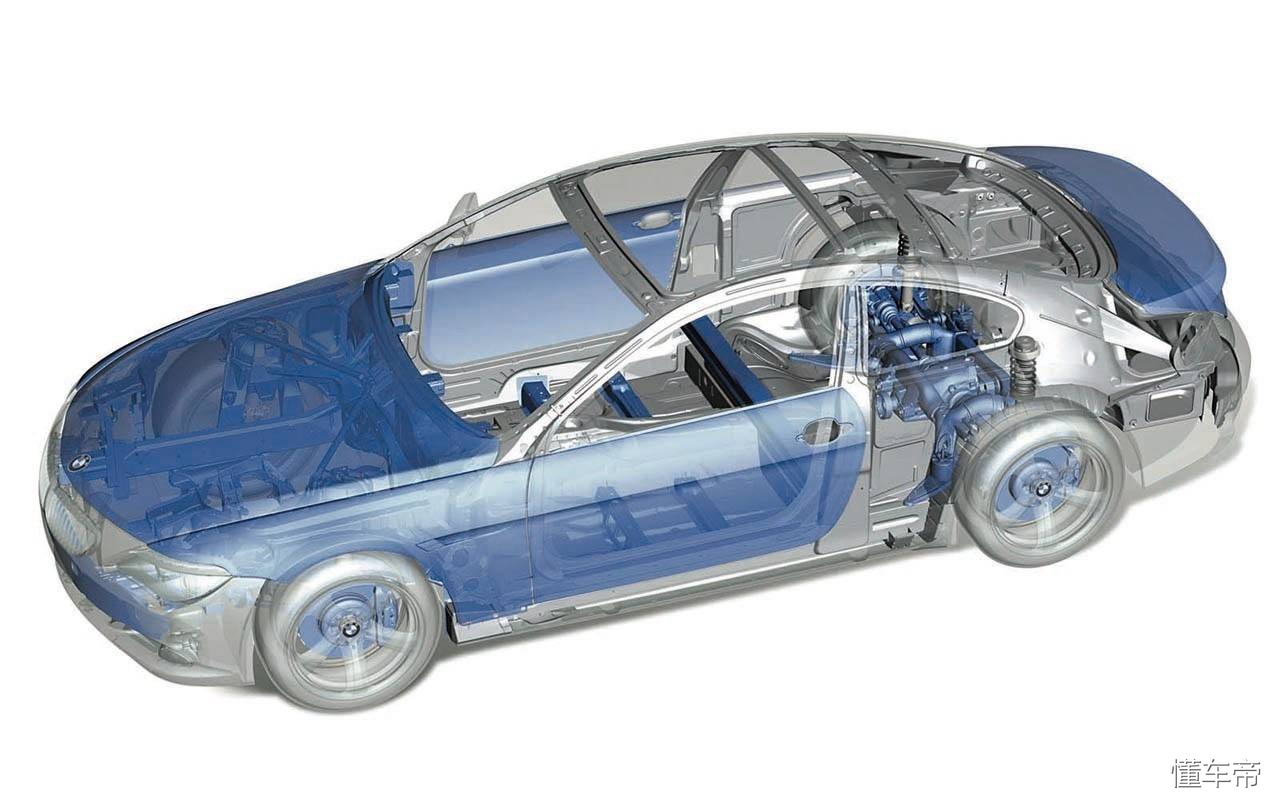 什么是承载式车身,什么是承载式和非承载式