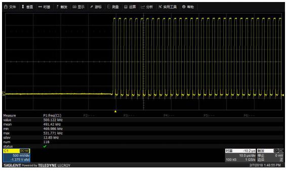 示波器的波形又小又密,示波器怎么捕获一段时间的波形