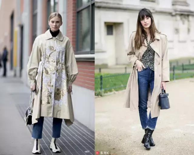 风衣不用多就只买这样一件经典的就可以穿的潮流又时髦了