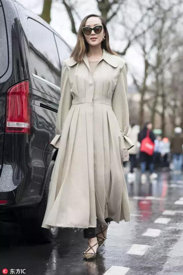 风衣不用多就只买这样一件经典的就可以穿的潮流又时髦了