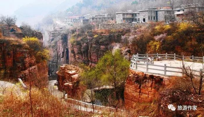 太行山大峡谷风景区郭亮村,郭亮村绝壁长廊总共有多少米