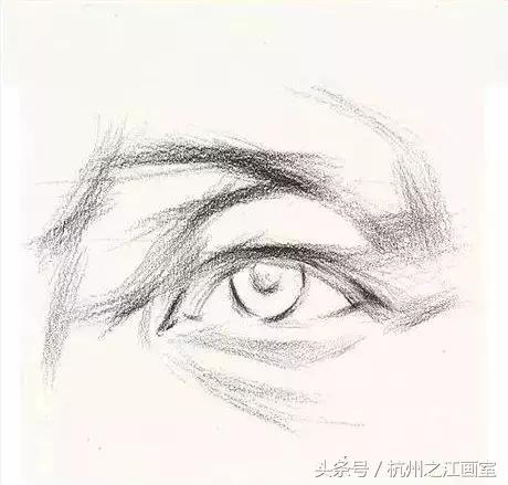 漫画眼睛画法简单又好看,动漫眼睛画法慢教程新手