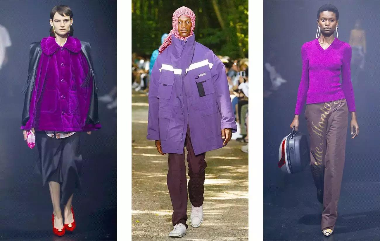 紫色控搭配,紫色控