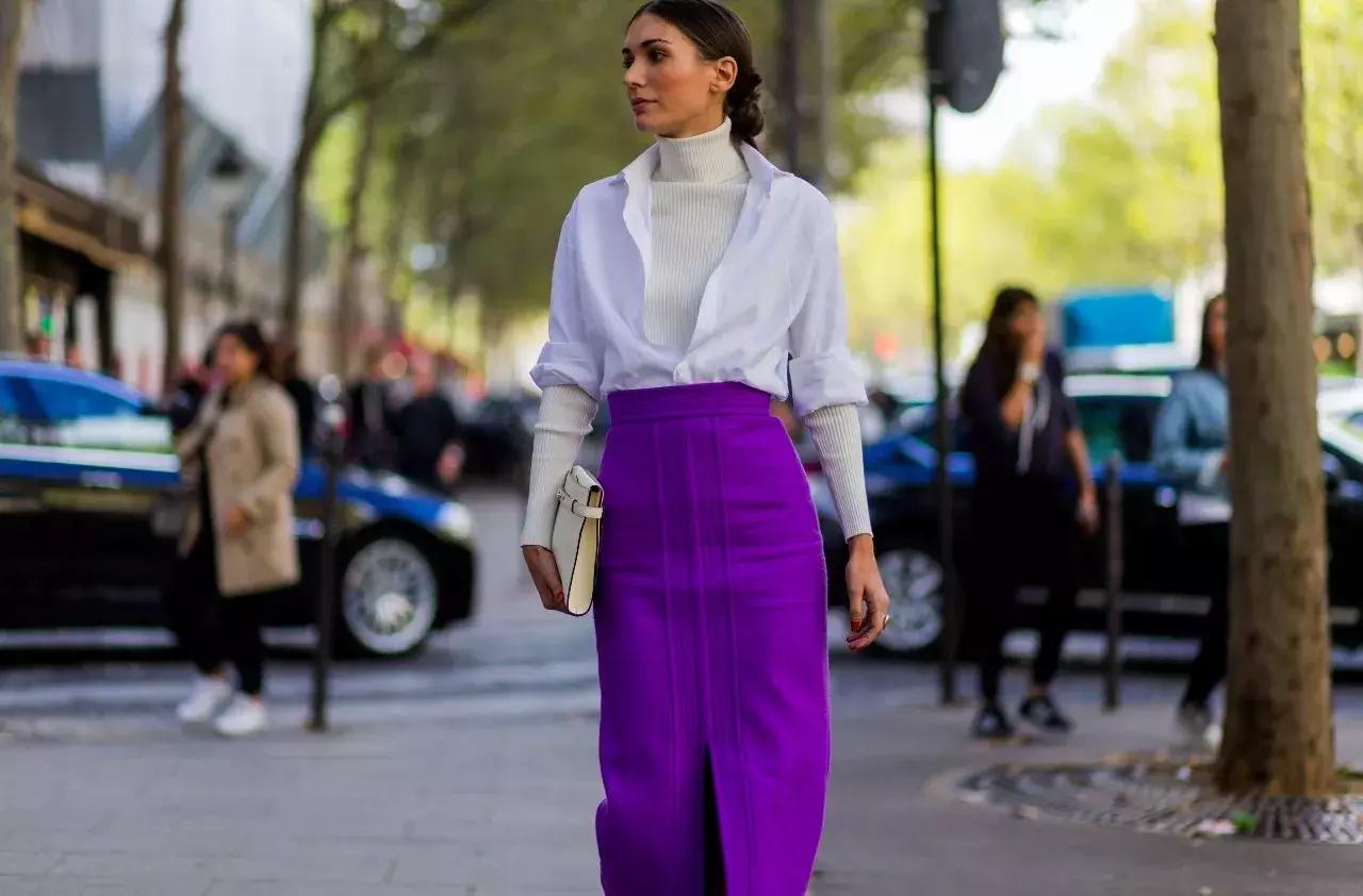 紫色控搭配,紫色控