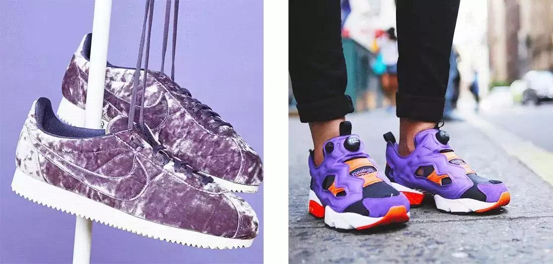 紫色控搭配,紫色控