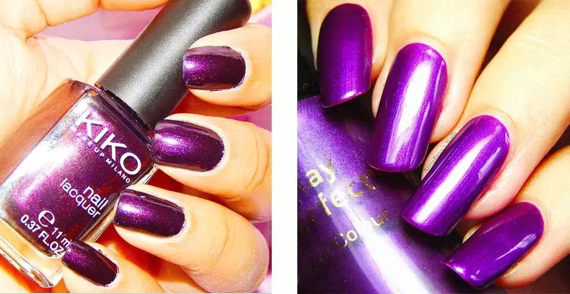 紫色控搭配,紫色控