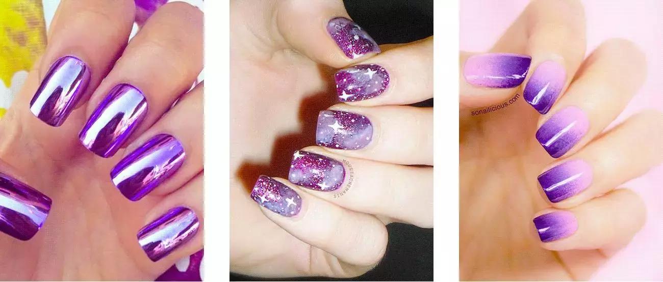 紫色控搭配,紫色控