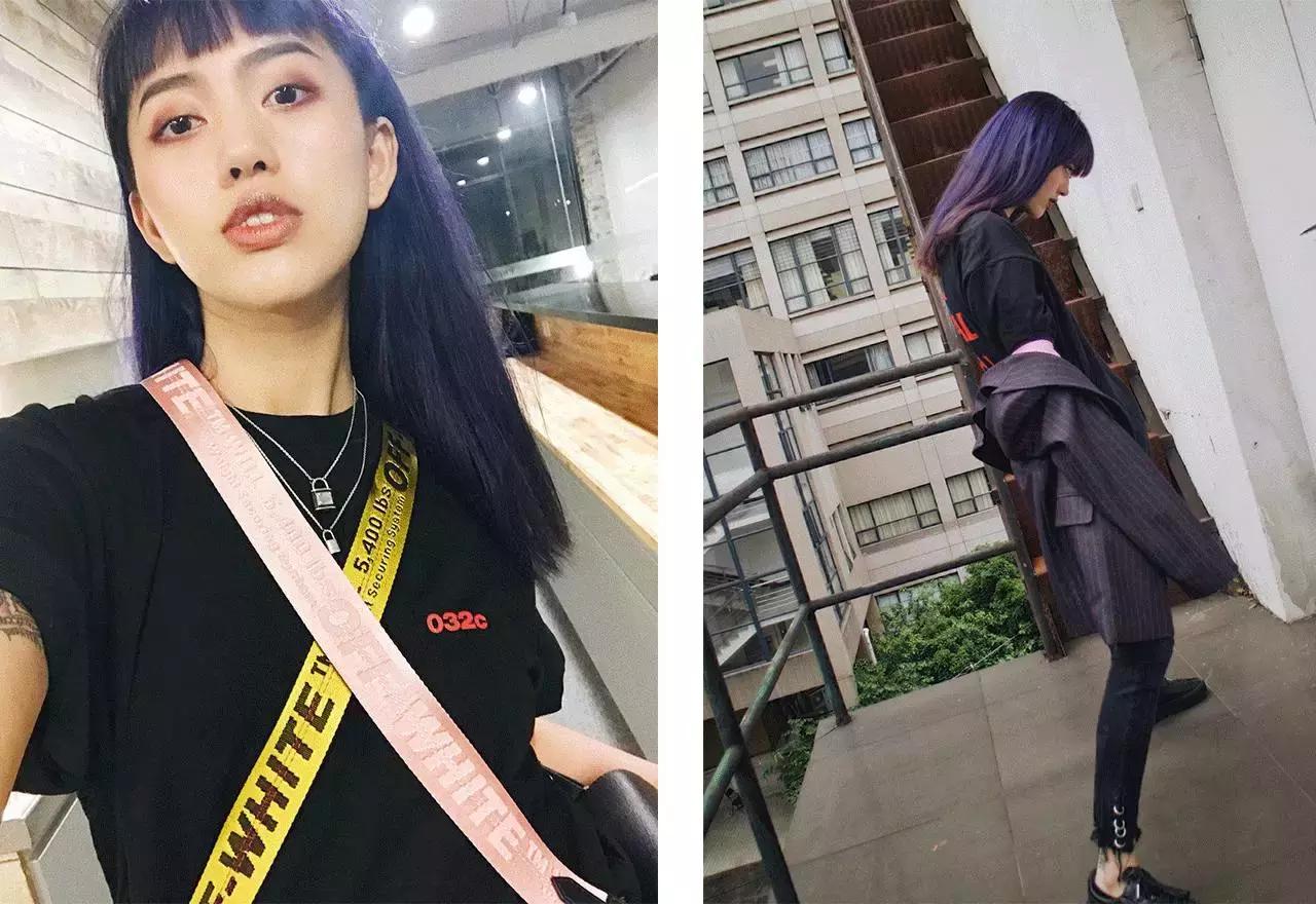 紫色控搭配,紫色控