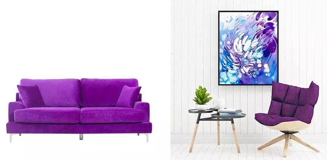 紫色控搭配,紫色控