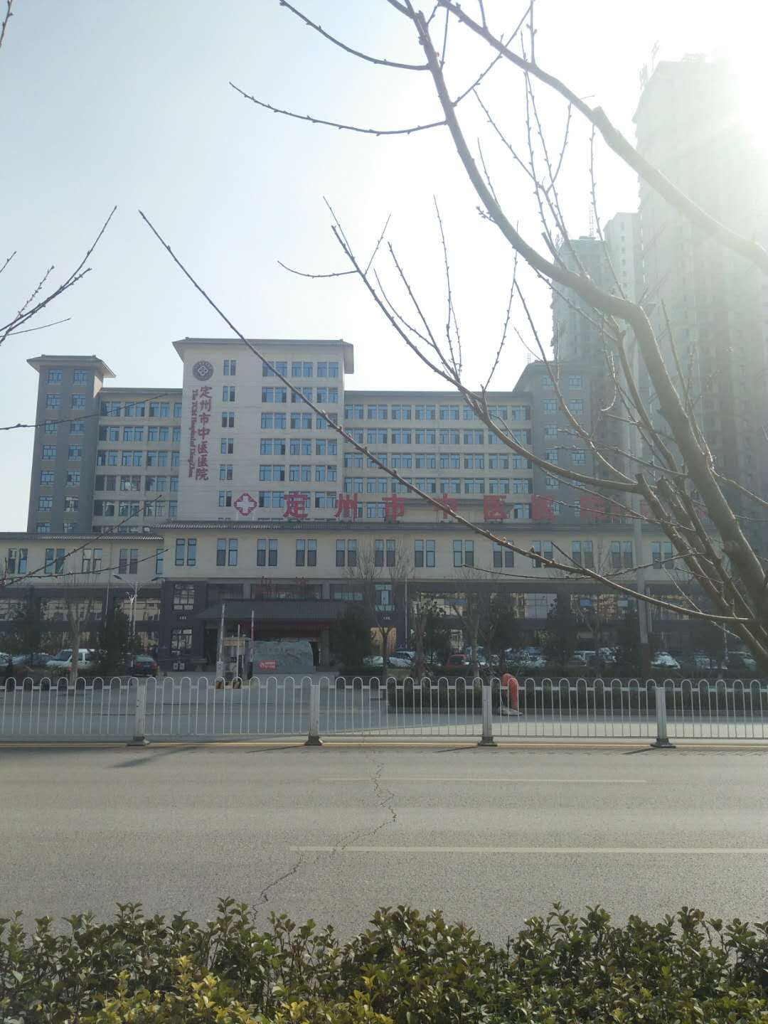 定州街道实拍,定州高档小区街景