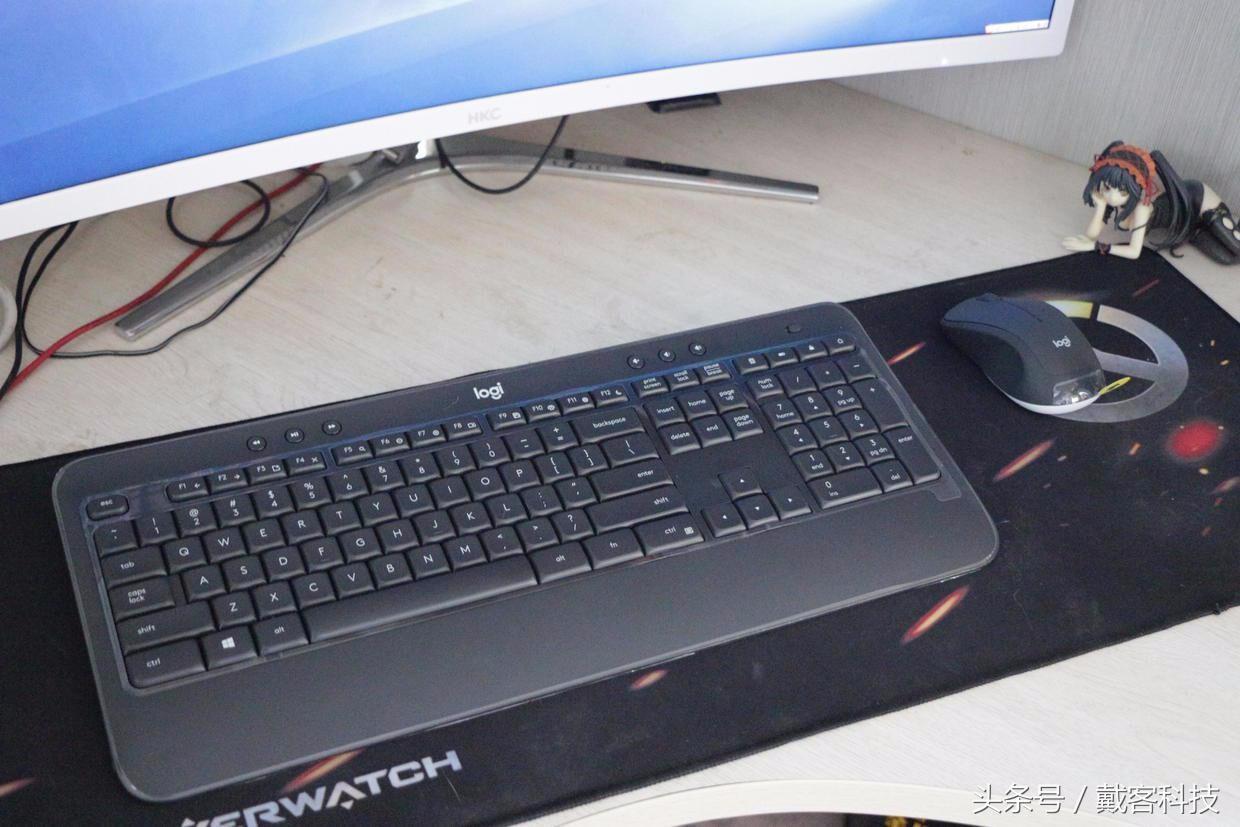 罗技无线键鼠套装mk540,为信仰充值rog