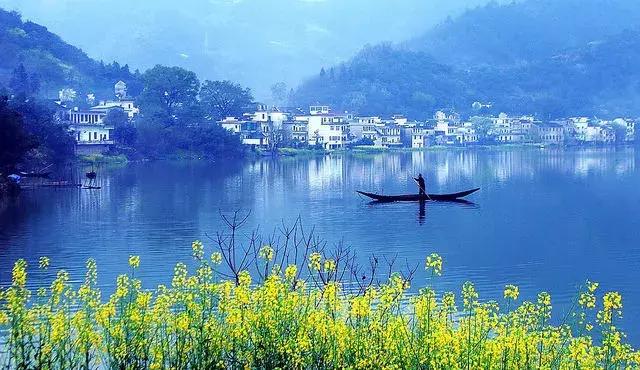 徽州山水风景,烟雨皖南水墨山水美景