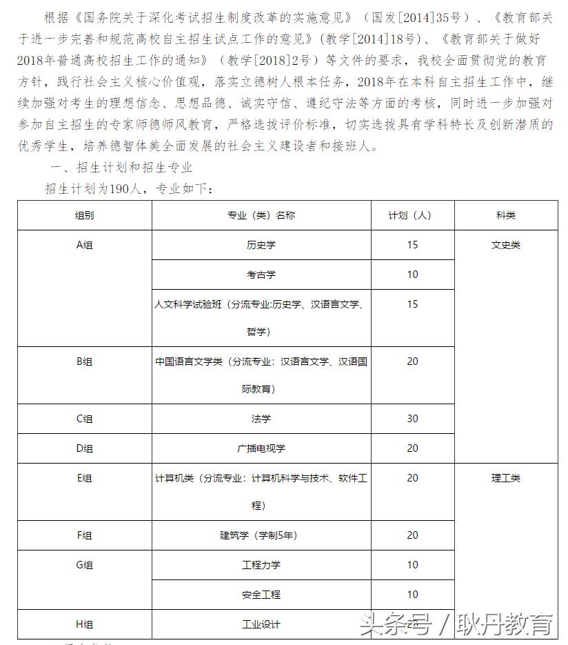 高校自主招生的标准,自主招生与高考招生的优劣