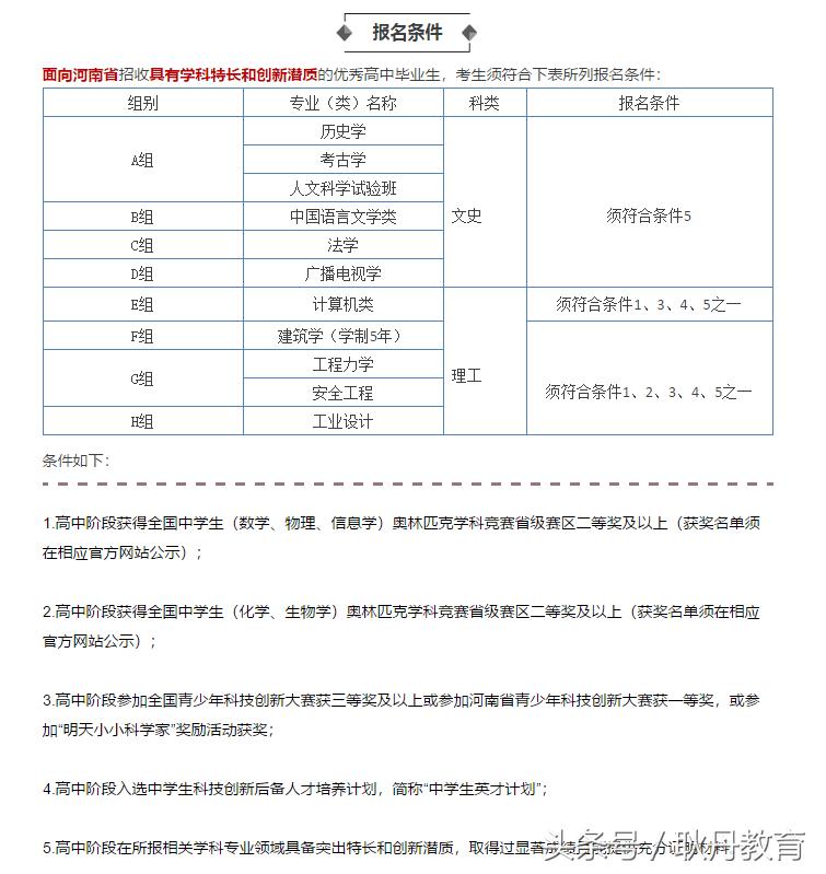 高校自主招生的标准,自主招生与高考招生的优劣