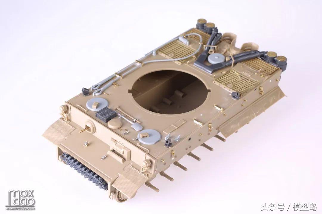 “混装”虎I田宫北非型乱改–模型作品