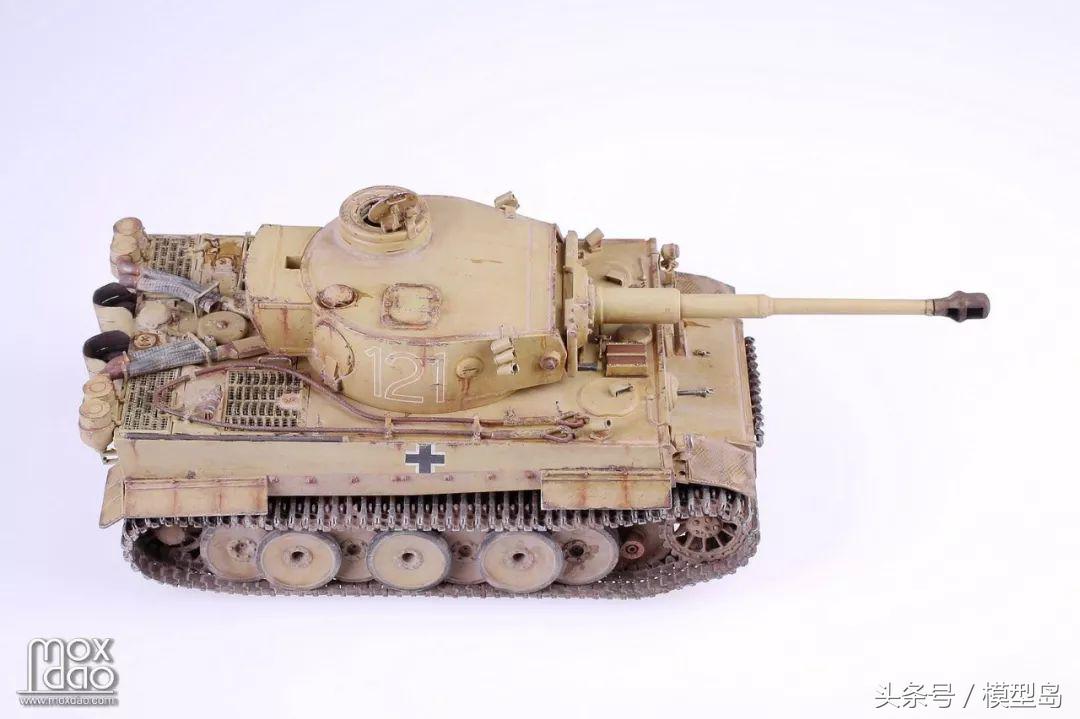 “混装”虎I田宫北非型乱改–模型作品
