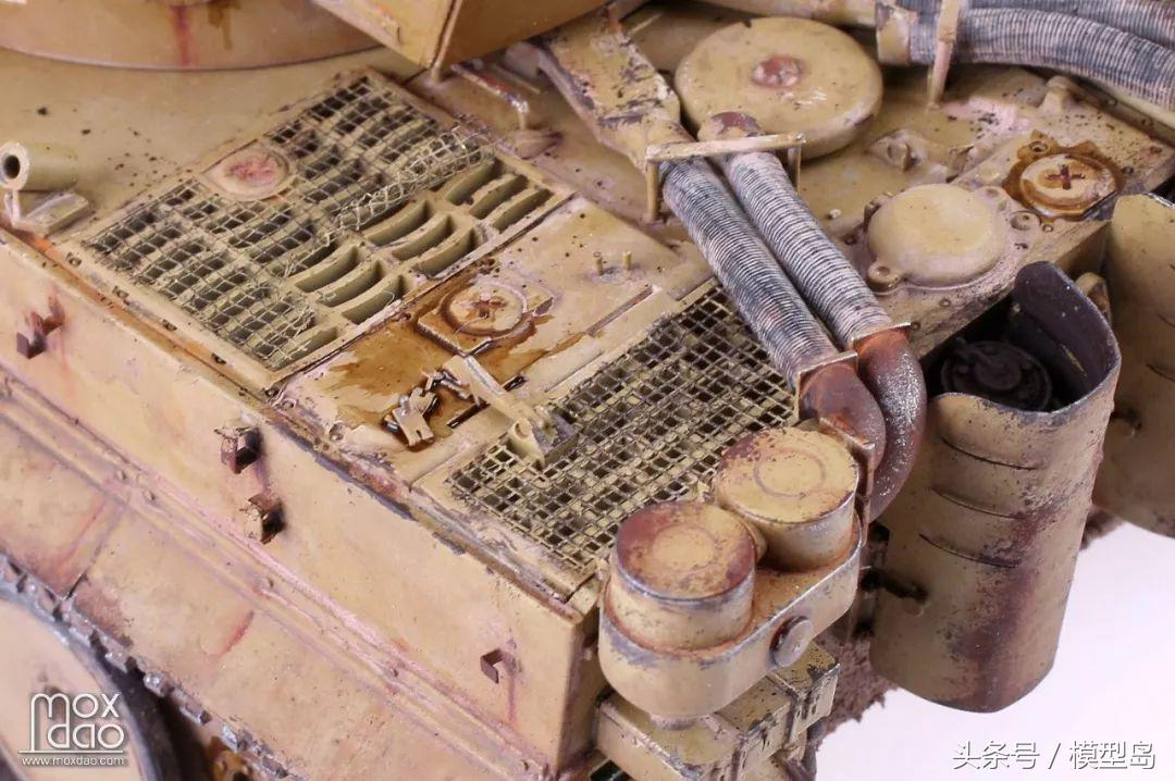 “混装”虎I田宫北非型乱改–模型作品